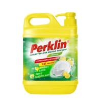 Средство для мытья посуды, овощей и фруктов с дозатором концентрат 1,5 л, PERKLIN (ПЕРКЛИН) 'Лимон',
