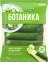 Огурцы Ботаника короткоплодные гладкие, 420г