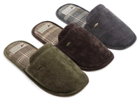 Тапочки мужские Lucky Land 3889 M-CH-C с закрытым мысом, р. 41-46