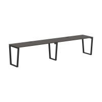 Стол 2-х местный EVWST 3567 Мокко/Черный 3526х670х750 EDIS