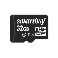 Карта памяти Smartbuy micro SDHC, 32Gb, 10мб/с, с адаптером SD