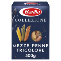 Макароны Barilla Mezze Penne трехцветные, 500г