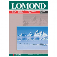 Фотобумага для струйных принтеров Lomond А4, 50 листов, 210 г/м2, глянцевая, односторонняя, 0102057