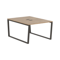 Стол 2-х местный EVWST 1116 Дуб Денвер светлый/Мокко 1160х1606х750 EDIS
