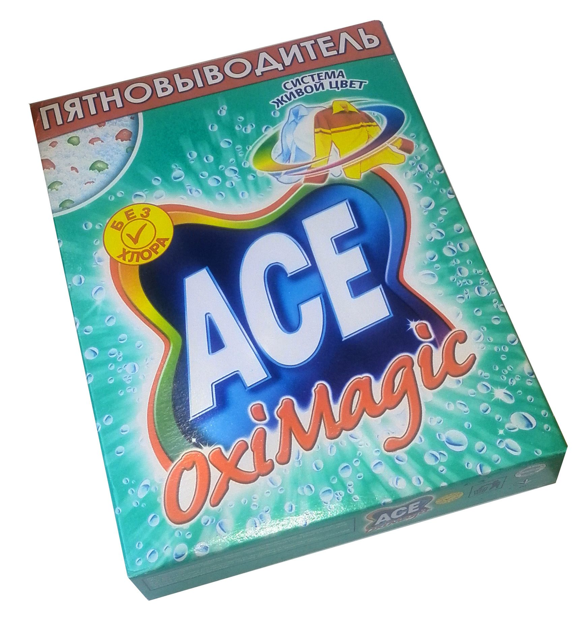 фото: Ace Пятновыводитель Oxi Magic 500 г