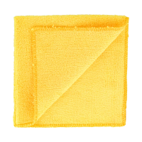 Салфетка хозяйственная Merida Classic СМ004, 35х35см, желтая, микрофибра, 4шт/уп