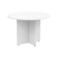 Стол переговорный Skyland Imago ПРГ-1, белый, D-1100х755мм