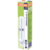 Лампа люминесцентная КЛЛ неинтегрированная OSRAM CFL DULUX D 26W/840 G24D-3