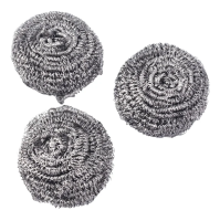 Спираль очищающая металлическая, 3шт/уп