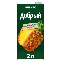 Сок Добрый ананас, 2л