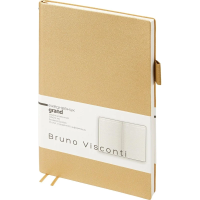 Ежедневник недатированный А5 GRAND золото, 128л 3-774/13