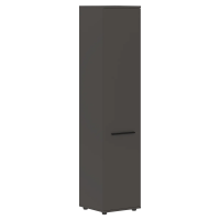 Шкаф высокий узкий EHCS 42.1 Мокко/Черный/Мокко 426х430х1967 EDIS