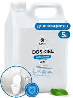 Чистящее средство для сантехники Grass Dos Gel 5л, гель, для дезинфекции, 125240