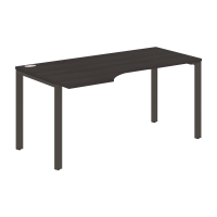 Стол эргономичный XS6CET 169(L) Дуб Юкон Модерн/Антрацит 1600х900х750 XTEN-S60