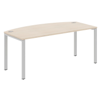 Стол руководителя XS6ET 189 Бук Тиара/Серый 1800х914х750 XTEN-S60