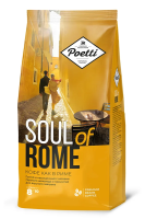 Кофе Poetti Soul of Rome натуральный жареный в зернах, 800г