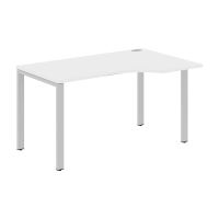 Стол эргономичный XS6CET 149(R) Белый/Серый 1400х900х750 XTEN-S60