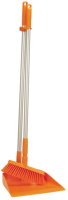 Совок и метла Vikan 330мм, средний ворс, вертикальный, оранжевый, 56667