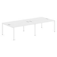 Стол 4-х местный XS6WST 3214 Белый/Белый 3200х1406х750 XTEN-S60