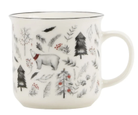 Кружка Esprado Confeti White в подарочной упаковке, 415мл