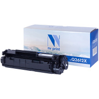 Картридж лазерный Nv Print Q2612X (№12X) черный, для HP LJ 1010/1012/1015/1018/1020/1022/3015, (3500