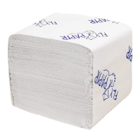 Туалетная бумага листовая Flypapir ECO 250 листов, V-сложения, 1 слой, белые, 161250-М