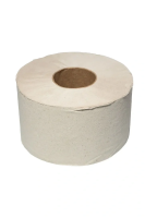 Туалетная бумага в рулоне, 1 слой, серая, 200м