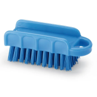Щетка малая ручная прямоугольная  Igeax,  115 мм,  средний ворс,   (синий цвет), 1003BM