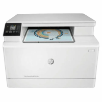 МФУ лазерное ЦВЕТНОЕ HP Color LaserJet Pro M182n '3 в 1' А4 16 стр./мин, 30000 стр./месяц, сетевая к