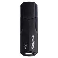 Память Smart Buy 'Clue'  8GB, USB 2.0 Flash Drive, черный