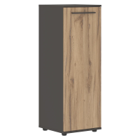 Шкаф средний узкий EMCS 42.1 Дуб Денвер светлый/Мокко/Мокко 426х430х1199 EDIS