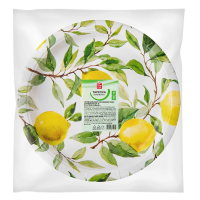 Fine Life Тарелка одноразовая бумажная 23см, 25шт