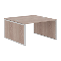 Стол 2-х местный XQPWST 1414 Дуб Сонома/Алюминий 1400х1406х750 XTEN-QP