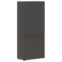 Шкаф высокий широкий EHCS 85.7 Мокко/Мокко/Мокко 852х430х1967 EDIS