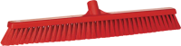 Щетка для пола Vikan 610мм, мягкий ворс, для подметания, красный, 31994