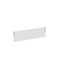 Фронтальная панель подвесная Skyland Xten-S XDST 147, белый/алюминий, 1300х350х18мм