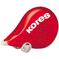 Корректирующая лента Kores 'Scooter', 4,2мм*8м, красный, блистер, европодвес