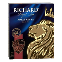 Чай черный RICHARD Royal Kenya Black Tea, 100 Tea Bags