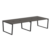 Конференц стол EVCT 3114 Мокко/Черный 3132х1346х750 EDIS