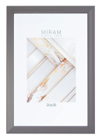 Фоторамка Мирам темно-серая, 20 х 30см
