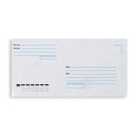 Конверт почтовый Forpost Е65 белый, 110х220мм, 80г/м2, 1000шт, декстрин, Куда-Кому