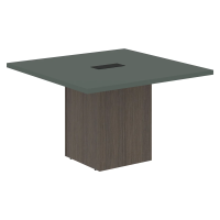 Стол центральный VCCT 1212 Нефрит/Дуб Сильвер 1200х1200х750 VELION