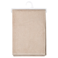 METRO PROFESSIONAL Полотенце для ног махровое бежевое хлопок 750 г/м2, 50 х 70см