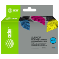 Картридж струйный Cactus CS-3JA27AE для HP OfficeJet Pro 9010/9010e/9012/9014, голубой