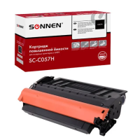 Картридж лазерный Sonnen SC-С057H для CANON MF443dw/446x/LBP228x/LBP226dw, ресурс 10000 стр