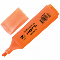 Текстовыделитель Staff оранжевый, 1-5мм, скошенный наконечник