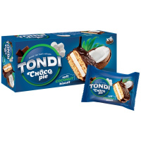Печенье Tondi Choco Pie кокосовое, 180г