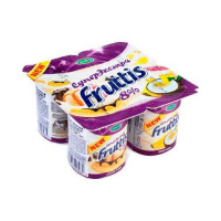 Йогурт Fruttis Суперэкстра банана-сплит/пина колада, 8%, 115г