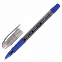 Ручка гелевая Pensan Soft Gel Fine синяя, 0.5мм