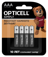 Батарейки Opticell Simply AAA, 4шт